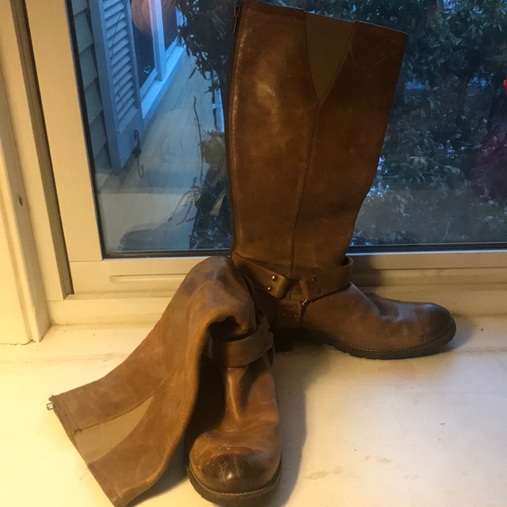 LL Bean knee high brown boots